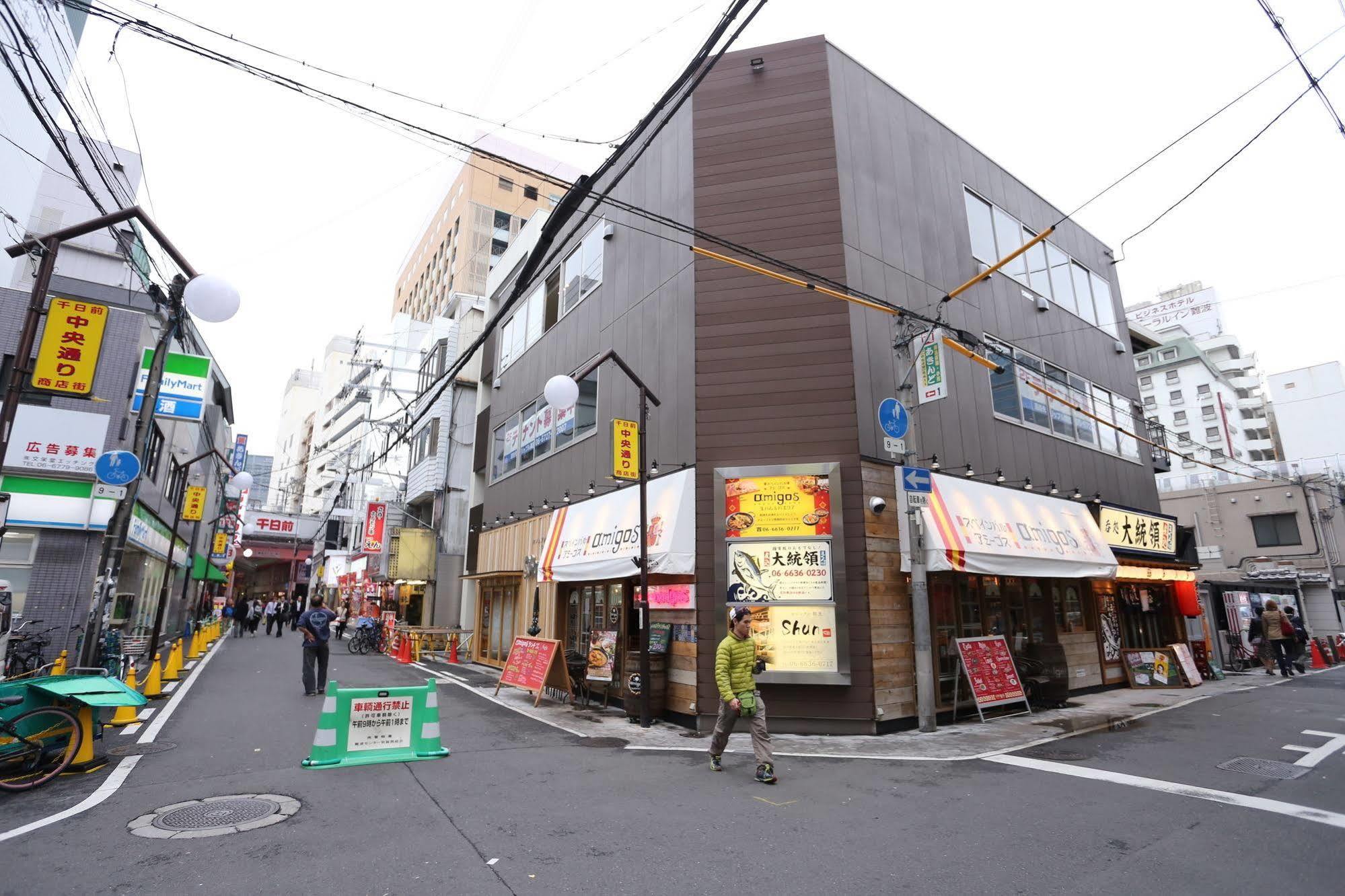 Fuku Hostel Namba Oszaka Kültér fotó