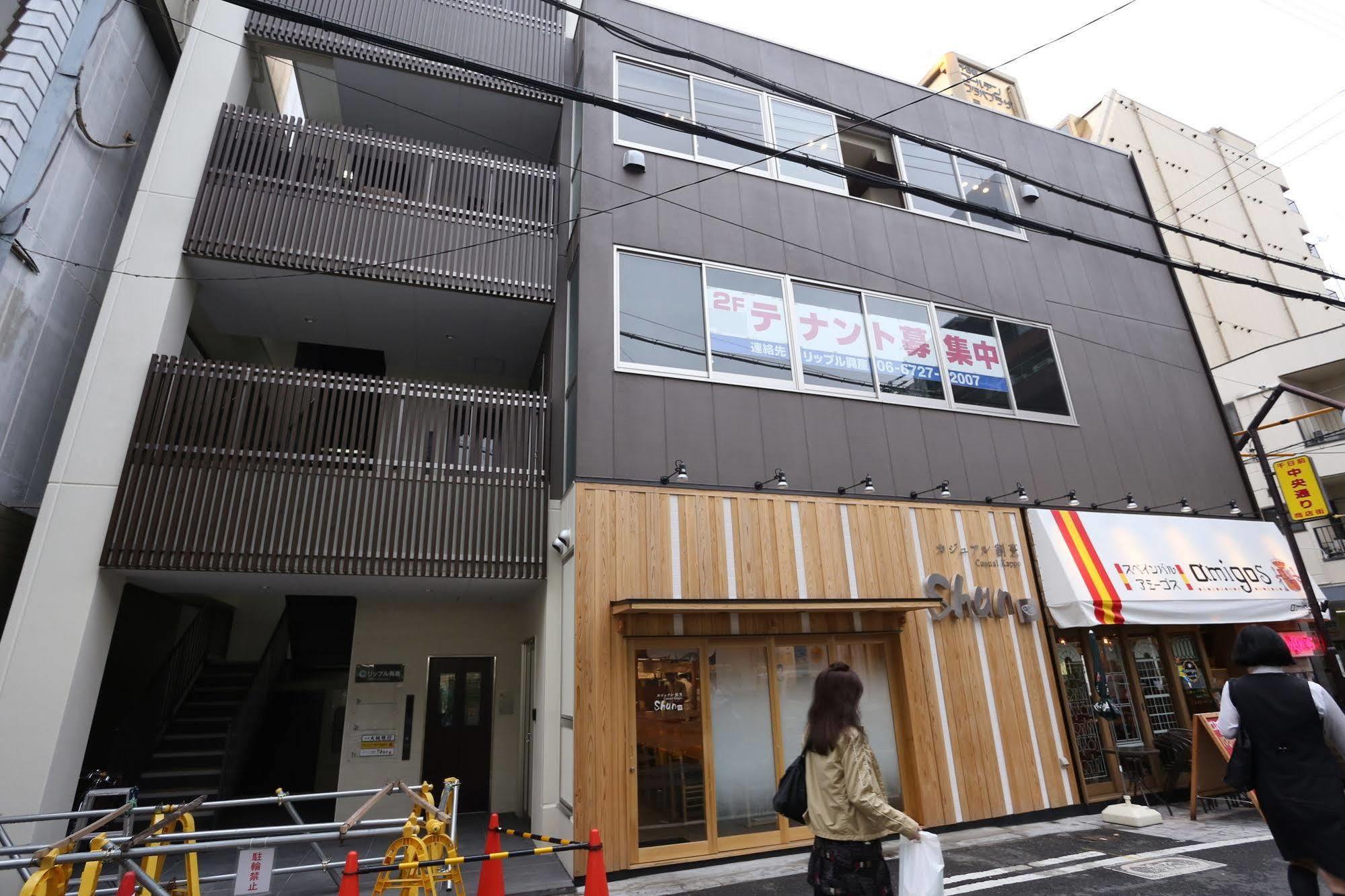 Fuku Hostel Namba Oszaka Kültér fotó