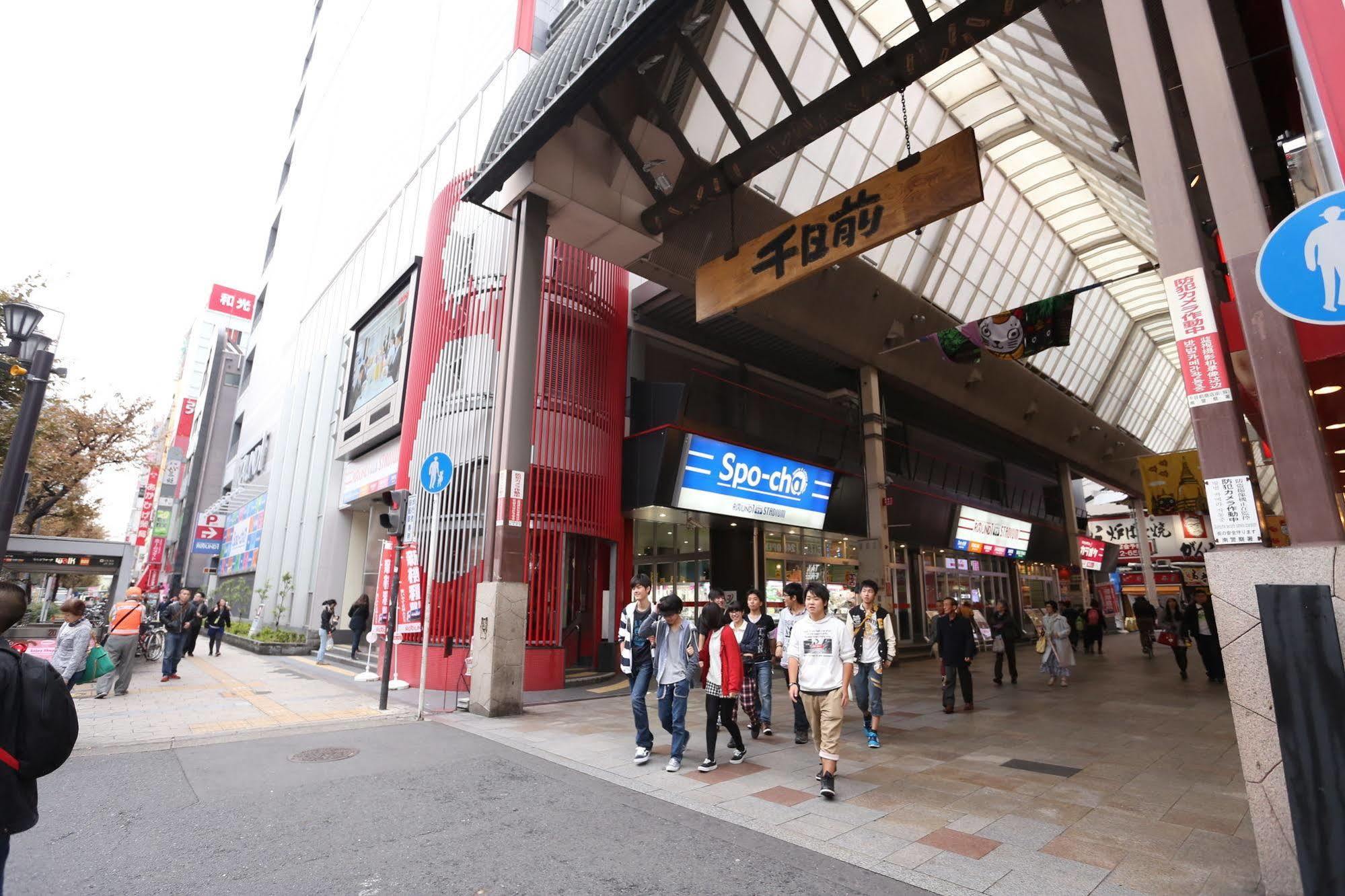 Fuku Hostel Namba Oszaka Kültér fotó